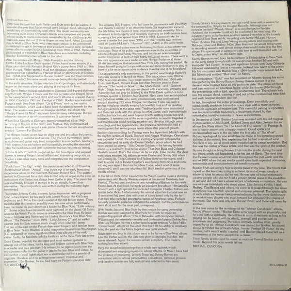 Booker Ervin : Back From The Gig (2xLP, Album)