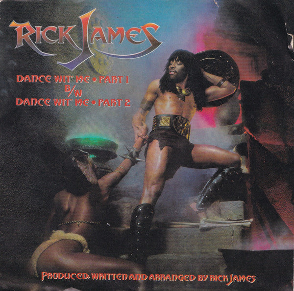 Rick James : Dance Wit' Me (7", Single, Promo)
