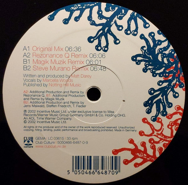 Matt Darey & Marcella Woods : U Shine On (12")
