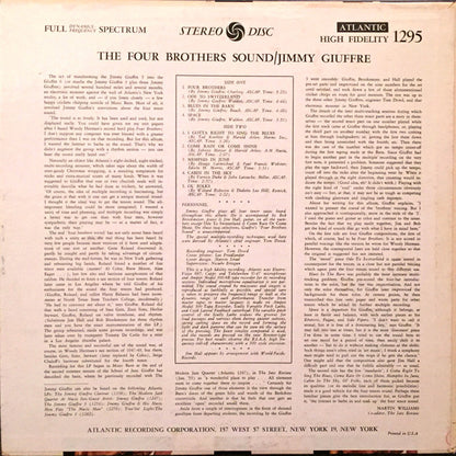 Jimmy Giuffre : The Four Brothers Sound (LP, Album)