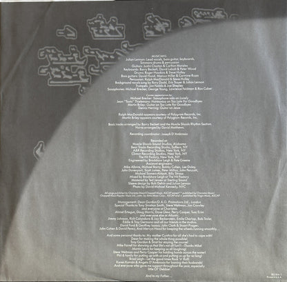 Julian Lennon : Valotte (LP, Album, SP )