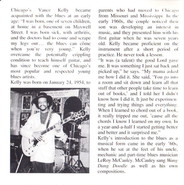 Vance Kelly : Call Me (CD)