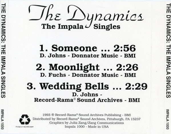 The Dynamics (14) : The Impala Singles (CD, Comp)