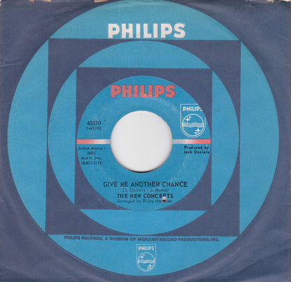 The New Concepts : Give Me Another Chance / Over The Rainbow (7", Styrene)