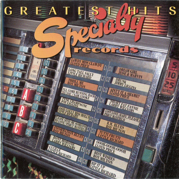 Various : Specialty Records Greatest Hits (CD, Album, Comp, Promo)