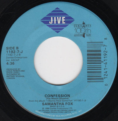 Samantha Fox : I Only Wanna Be With You (7", Single)