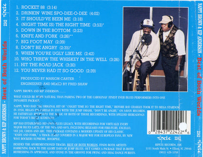 Nappy Brown & Kip Anderson : Best Of Both Worlds (CD, Album)
