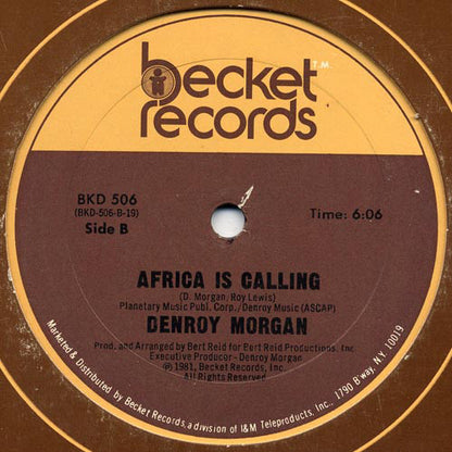 Denroy Morgan : Sweet Tender Love (12")