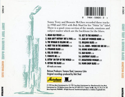 Sonny Terry & Brownie McGhee : Hometown Blues (CD, Album, Mono, RE, RP)