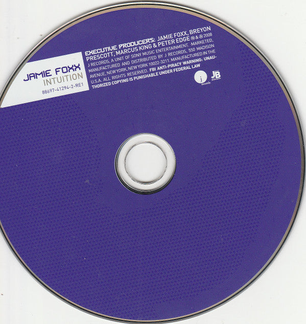Jamie Foxx : Intuition (CD, Album, Arv)