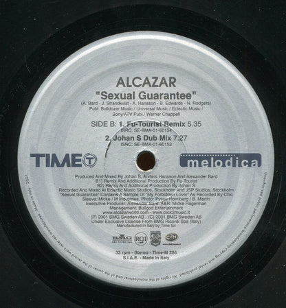 Alcazar : Sexual Guarantee (12")