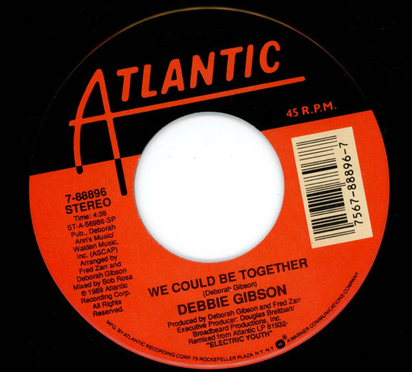 Debbie Gibson : We Could Be Together (7", SP )