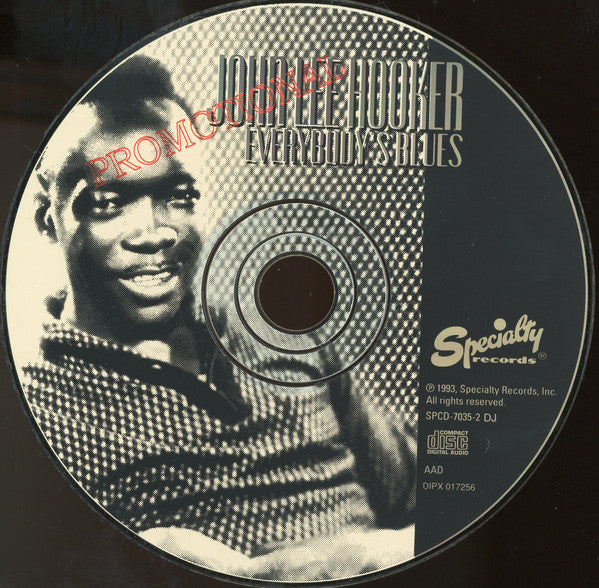 John Lee Hooker : Everybody's Blues (CD, Comp, Promo)