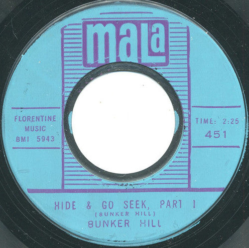 Bunker Hill : Hide & Go Seek (7", Single, Styrene, Bes)