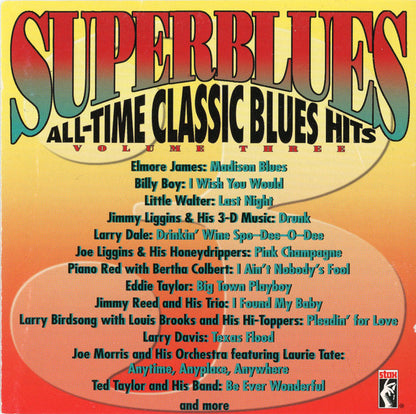 Various : Superblues, Vol. 3 All-Time Classic Blues Hits (CD, Comp, Promo)