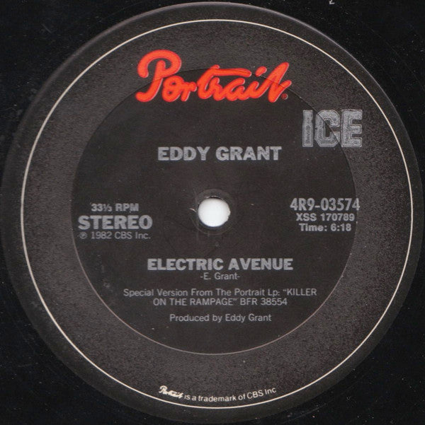 Eddy Grant : Electric Avenue (12", Single)