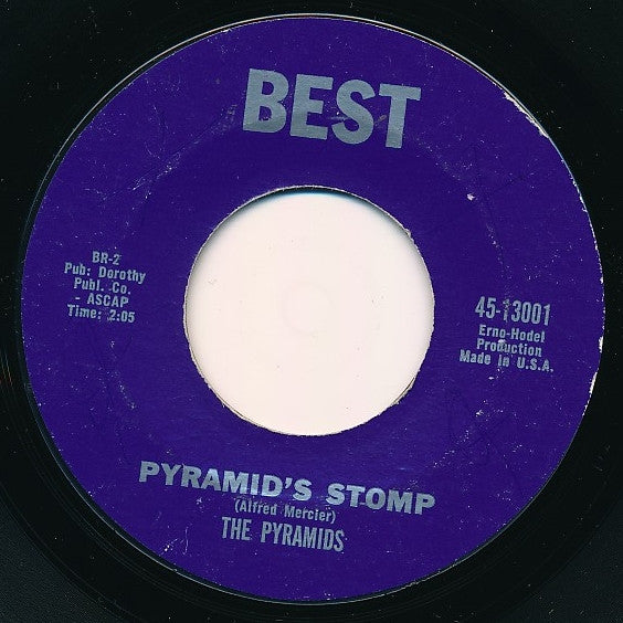 The Pyramids : Paul / Pyramid's Stomp (7", Styrene)