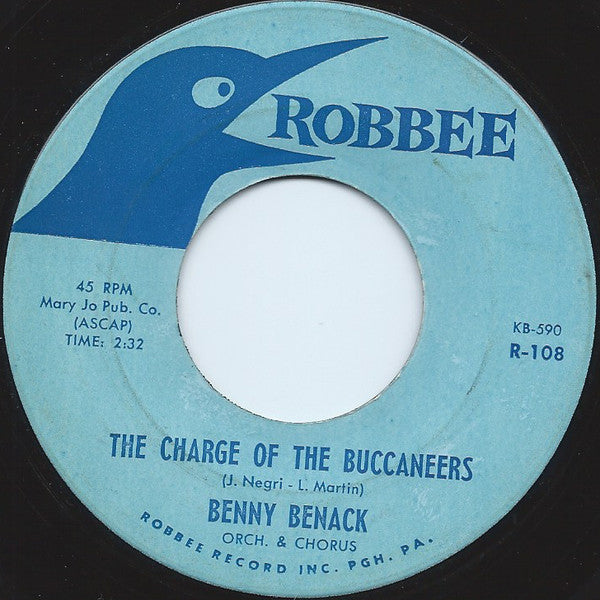 Benny Benack Orchestra & Chorus : Beat 'Em Bucs (7")