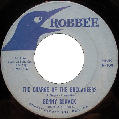 Benny Benack Orchestra & Chorus : Beat 'Em Bucs (7")