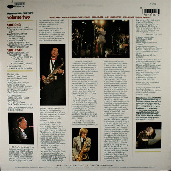 Various : One Night With Blue Note Volume 2 (LP, Album)