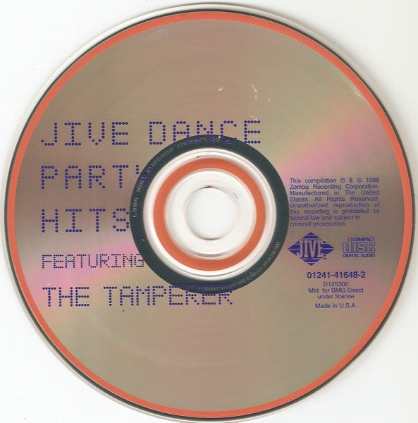 Various : Jive Dance Party Hits (CD, Comp, Club, P/Mixed)