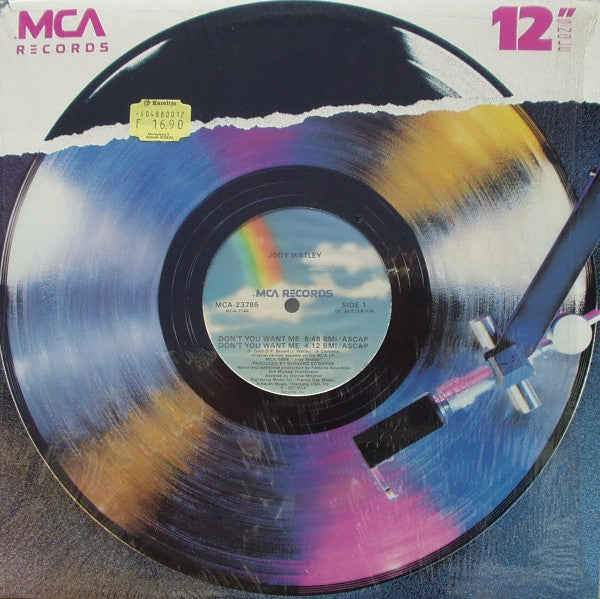 Jody Watley : Don't You Want Me (12", Single, Gen)