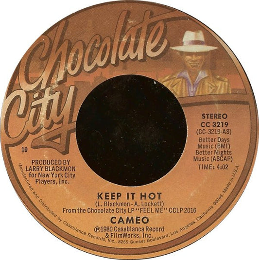 Cameo : Keep It Hot (7", Styrene, 19 )
