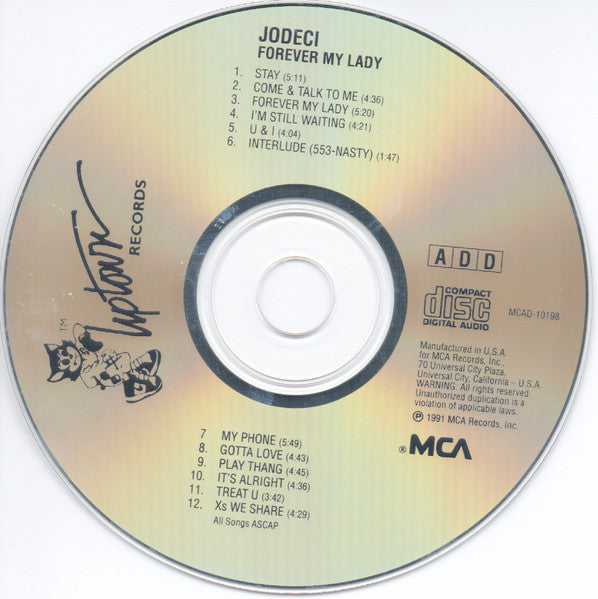 Jodeci : Forever My Lady (CD, Album)