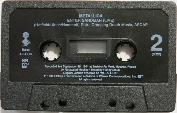 Metallica : Nothing Else Matters (Cass, Single, SR,)
