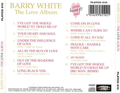 Barry White : The Love Album (CD, Comp)
