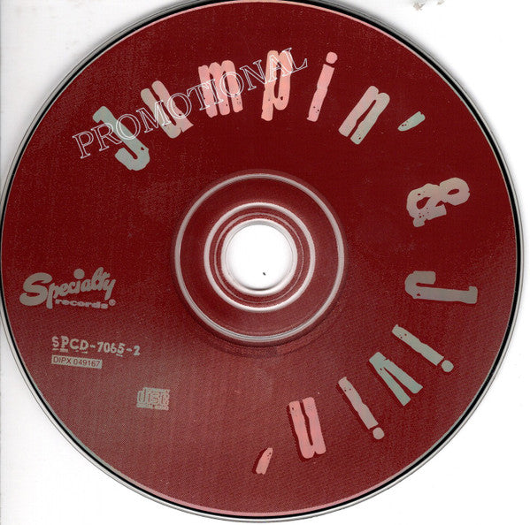 Various : Jumpin' & Jivin' (CD, Comp, Promo)