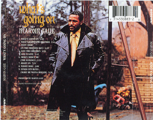 Marvin Gaye : What's Going On (CD, Album, RE, RM, UML)