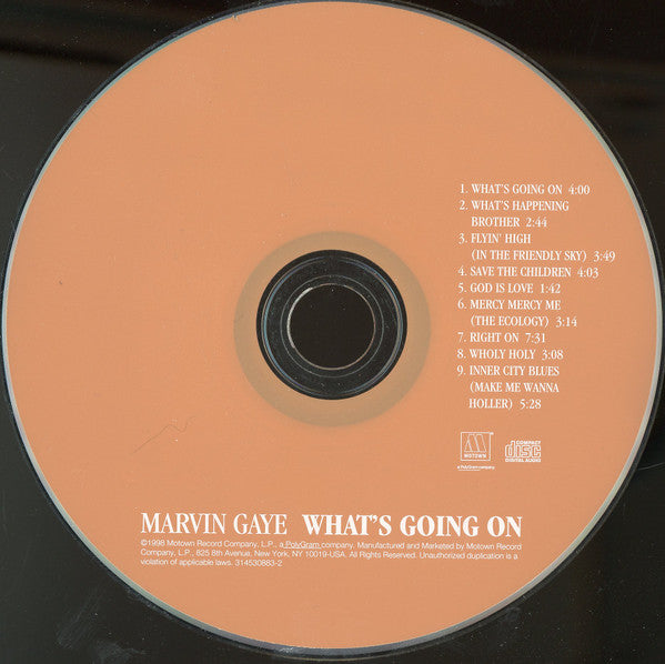 Marvin Gaye : What's Going On (CD, Album, RE, RM, UML)