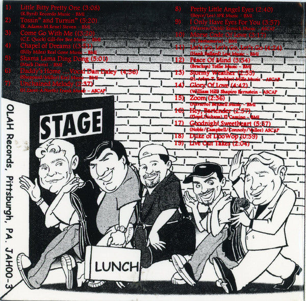 Johnny Angel & The Halos : Doo Wop Lives At Montemurro's (CD, Album)