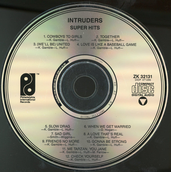 The Intruders : Super Hits (CD, Comp, RE)