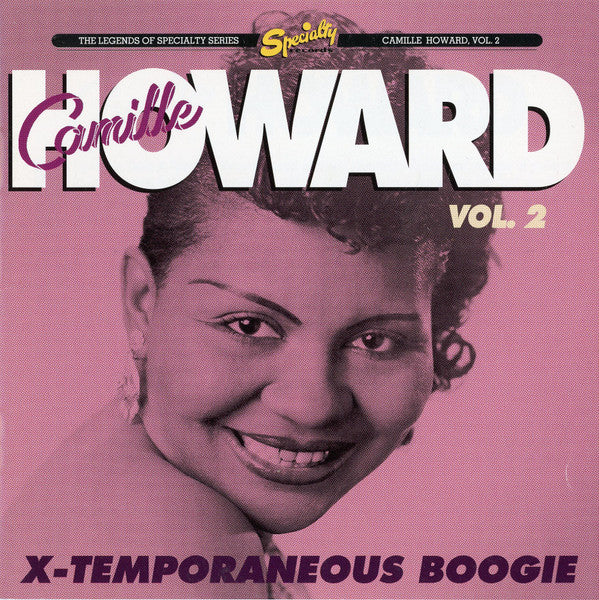 Camille Howard : Vol. 2: X-temporaneous Boogie (CD, Comp, Promo)