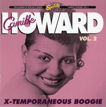 Camille Howard : Vol. 2: X-temporaneous Boogie (CD, Comp, Promo)