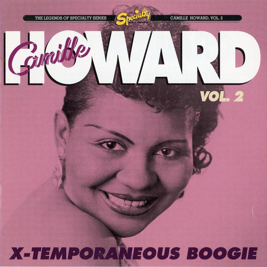 Camille Howard : Vol. 2: X-temporaneous Boogie (CD, Comp, Promo)