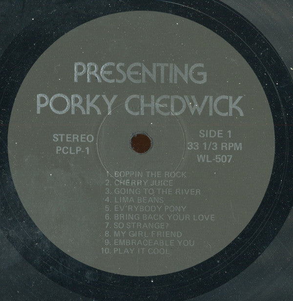 Various, Porky Chedwick : Porky Chedwick's Originals Collection Number 1 (LP, Comp)