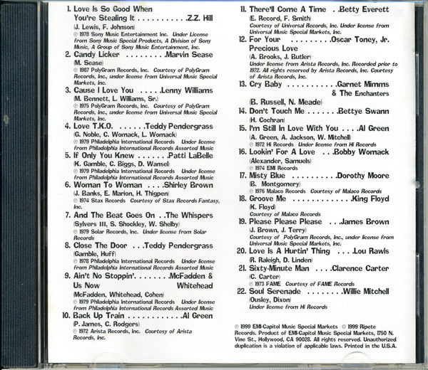 Various : Soul Session (CD, Comp)