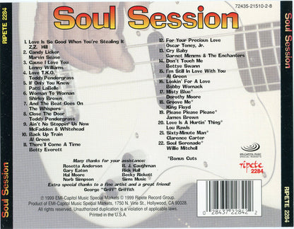 Various : Soul Session (CD, Comp)