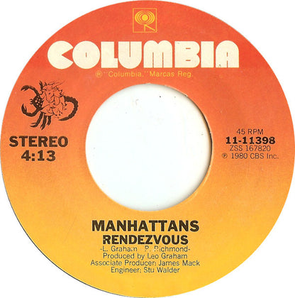 Manhattans : I'll Never Find Another (Find Another Like You) (7", Styrene, Ter)