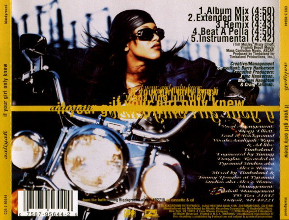 Aaliyah : If Your Girl Only Knew (CD, Maxi)