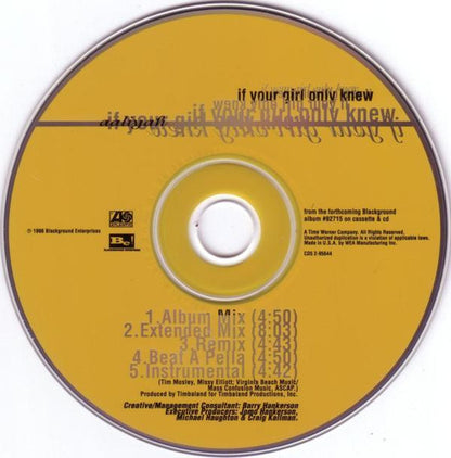 Aaliyah : If Your Girl Only Knew (CD, Maxi)