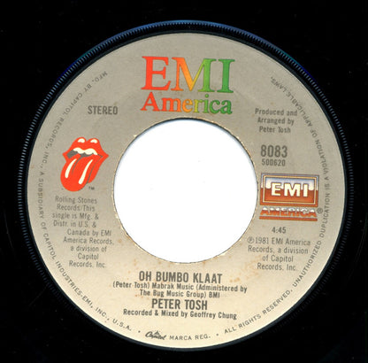 Peter Tosh With Gwen Guthrie : Nothing But Love (7")