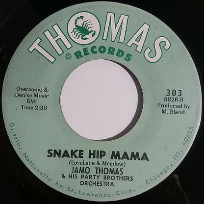 Jamo Thomas & His Party Brothers Orchestra : I Spy (For The FBI)  (7", Single)