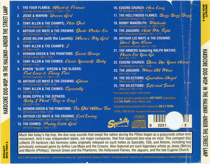 Various : Hardcore Doo-Wop: In The Hallway Under The Street Lamp (CD, Comp, Promo)