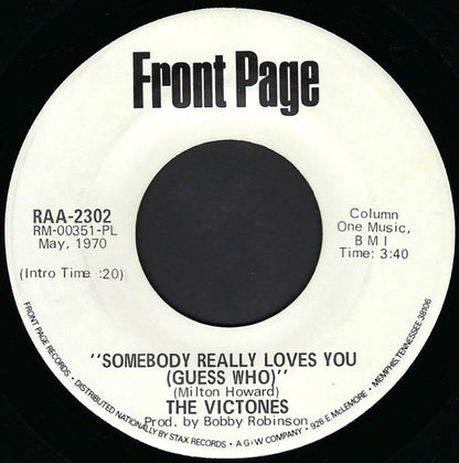 The Victones : Two Sides To Love (7", Promo, PL)