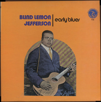 Blind Lemon Jefferson : Early Blues (LP, Comp)