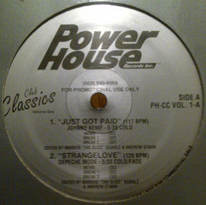 Various : Club Classics Volume 1 (2x12", Comp, Promo)